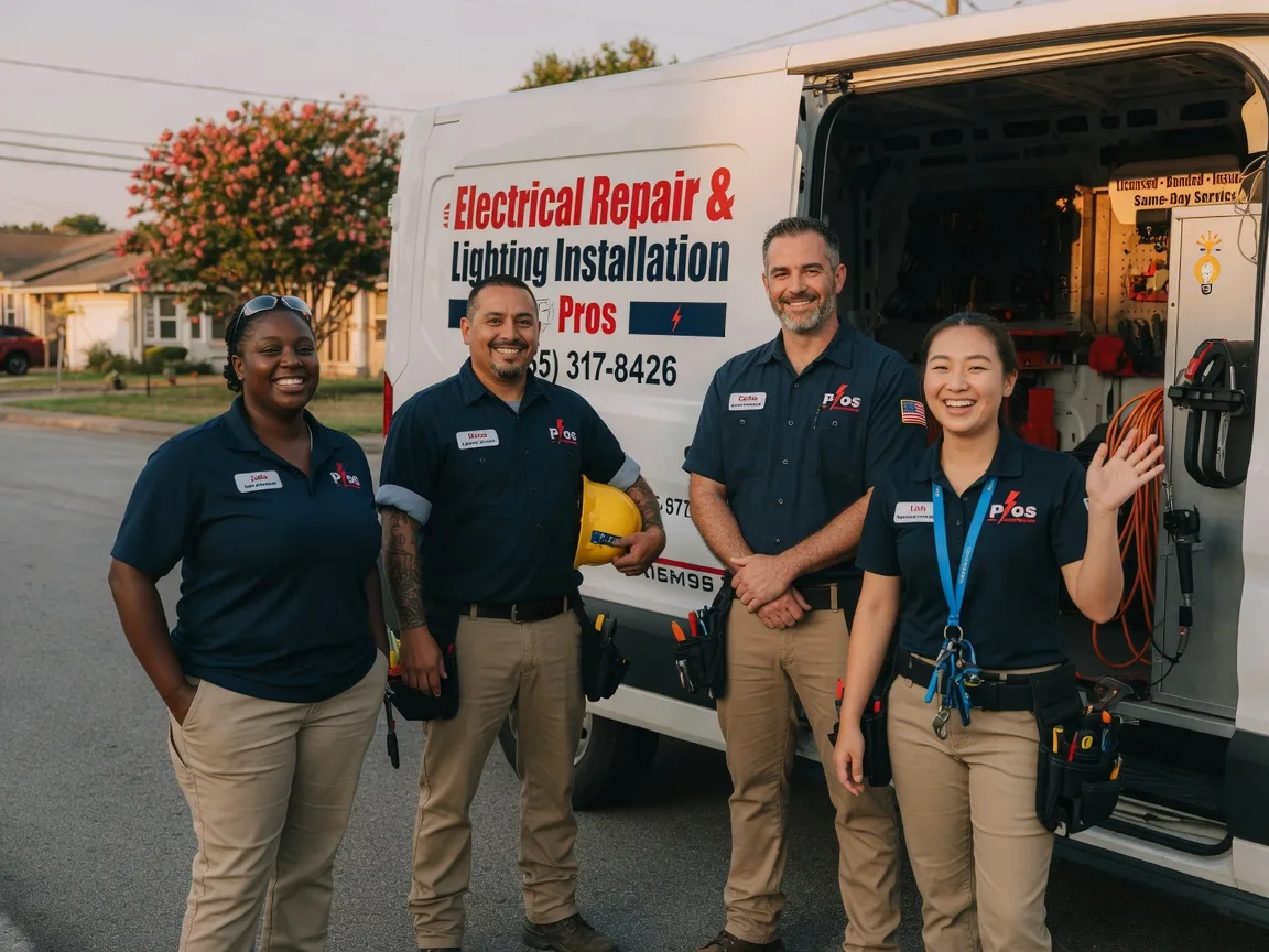 Licensed Electrician company in Line Lexington, PA